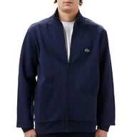 Bluzy męskie - Bluza Lacoste Regular Fit SH9622-166 - granatowa - miniaturka - grafika 1