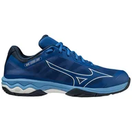Buty sportowe męskie - Męskie Buty MIZUNO WAVE EXCEED LIGHT AC 61GA2218-26 – Niebieski - miniaturka - grafika 1