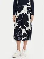 Spódnice - Tom Tailor Spódnica plisowana 1045295 Granatowy Regular Fit - miniaturka - grafika 1