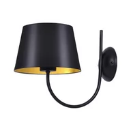 Lampy ścienne - Sasto kinkiet 1-punktowy czarny K-4337 - miniaturka - grafika 1