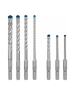bosch powertools Bosch hammer drill bit SDS plus-7X 7-piece set - 2608900195 EXPERT RANGE - Wiertła - miniaturka - grafika 1