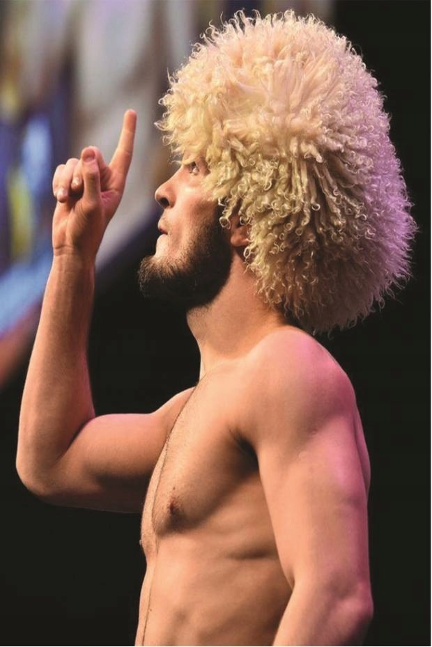 PODKŁADKA POD MYSZ Nadruk 22x18 cm Khabib Nurmagomedov UFC Tekst Prezent