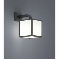 Lampy ogrodowe - Trio Oświetlenie CUBANGO Zewnętrzny kinkiet Antracytowy, 1-punktowy 221560142 - miniaturka - grafika 1
