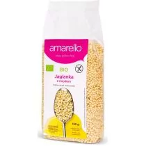 Amarello JAGLANKA Z MIODEM BEZGLUTENOWA BIO 150 g - Zdrowa żywność - miniaturka - grafika 1