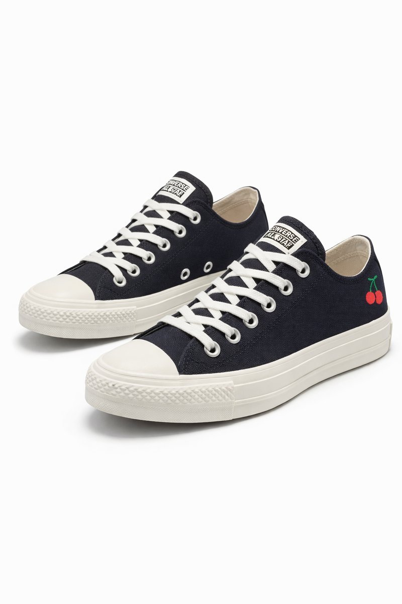 CONVERSE TRAMPKI DAMSKIE CZARNE Z HAFTEM NISKIE SZNUROWANE 37 1I4A