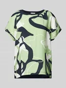 Koszulki i topy damskie - T-shirt o kroju regular fit z mieszanki wiskozy, bawełny i modalu - miniaturka - grafika 1