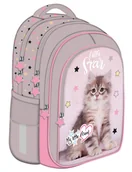 Plecaki szkolne i tornistry - St. Majewski Plecak szkolny BPL-58 My Little Friend grey Cat - miniaturka - grafika 1