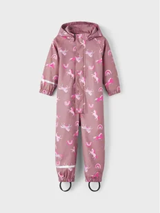 NAME IT Kombinezon zimowy 13218423 Różowy Regular Fit - Kombinezony dla dzieci - miniaturka - grafika 1