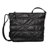 Torebki damskie - TOM TAILOR Damska torebka Juana, czarna, czarny, m - miniaturka - grafika 1