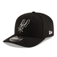 Czapki i chusty sportowe męskie - Czapka z daszkiem New Era 9SEVENTY San Antonio Spurs NBA Team Black Stretch Snapback - 60755445 - miniaturka - grafika 1