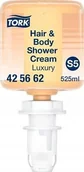 Mydła - Tork Tork - Luskusowe mydło w płynie do włosów i ciała, bursztynowe - 525 ml - miniaturka - grafika 1
