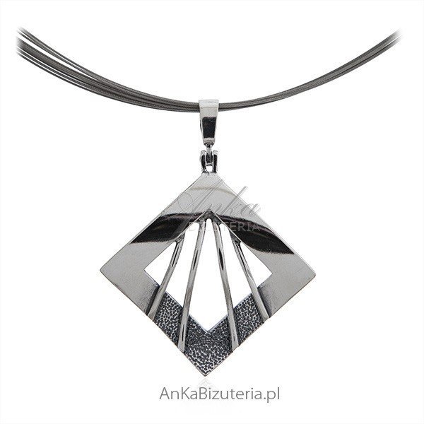 ankabizuteria.pl Srebrna zawieszka oksydowana FANNY
