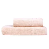 Ręczniki - Ręcznik kąpielowy, bawełniany 50 x 90, pudrowy róż - miniaturka - grafika 1