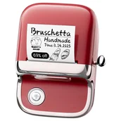 Drukarki - Phomemo M150 termiczna czerwona - miniaturka - grafika 1