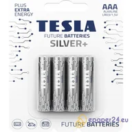 Baterie i akcesoria - Beterie Tesla Silver+ AAA LR3 1.5V (4) - miniaturka - grafika 1