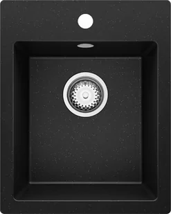Zlew BRANDE JOY 400-40 BLACK METALLIC (czarny metalik) - Zlewozmywaki - miniaturka - grafika 1