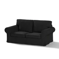 Meble modułowe i akcesoria - Dekoria Pokrowiec na sofę Ektorp 2-osobową rozkładaną model po 2012 czarny 200 x 90 x 73 cm Etna 1016-705-00 - miniaturka - grafika 1