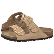 Klapki i japonki damskie - Klapki Arizona BS Soft Footbed Sandcastle 1019016 (BK241-c) Birkenstock - miniaturka - grafika 1