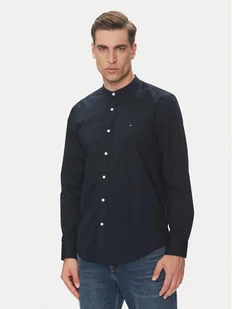 Tommy Hilfiger Koszula MW0MW39966 Granatowy Regular Fit - Koszule męskie - miniaturka - grafika 1