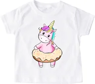 Koszulki dla dziewczynek - dziecięca koszulka dla dziewczynki Z UNICORNEM PONY3 - miniaturka - grafika 1