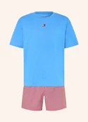Piżamy męskie - Tommy Hilfiger Krótkie Piżamy blau - TOMMY HILFIGER - miniaturka - grafika 1