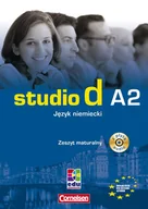 Podręczniki dla liceum - Daroch Magdalena, Tkaczyk Krzysztof Studio d a2/b1 język niemiecki zeszyt maturalny z płytą cd - miniaturka - grafika 1