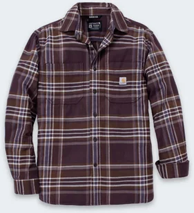 Koszula Flanelowa Carhartt Midweight Pleid DARK SE - Koszule męskie - miniaturka - grafika 1
