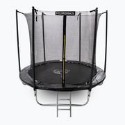 Trampoliny - HUMBAKA Trampolina ogrodowa  Eco 244 cm czarna ECO-8 Tramps - miniaturka - grafika 1