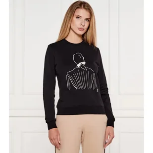 Karl Lagerfeld Bluza Karl Lagerfeld x Jorge Parra Regular Fit - Bluzy damskie - miniaturka - grafika 1