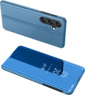 Etui i futerały do telefonów - Clear View Case etui do Samsung Galaxy A24 4G pokrowiec z klapką niebieskie - miniaturka - grafika 1
