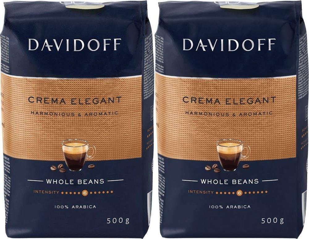 Kawa ziarnista Davidoff 2x Crema Elegant 500 g