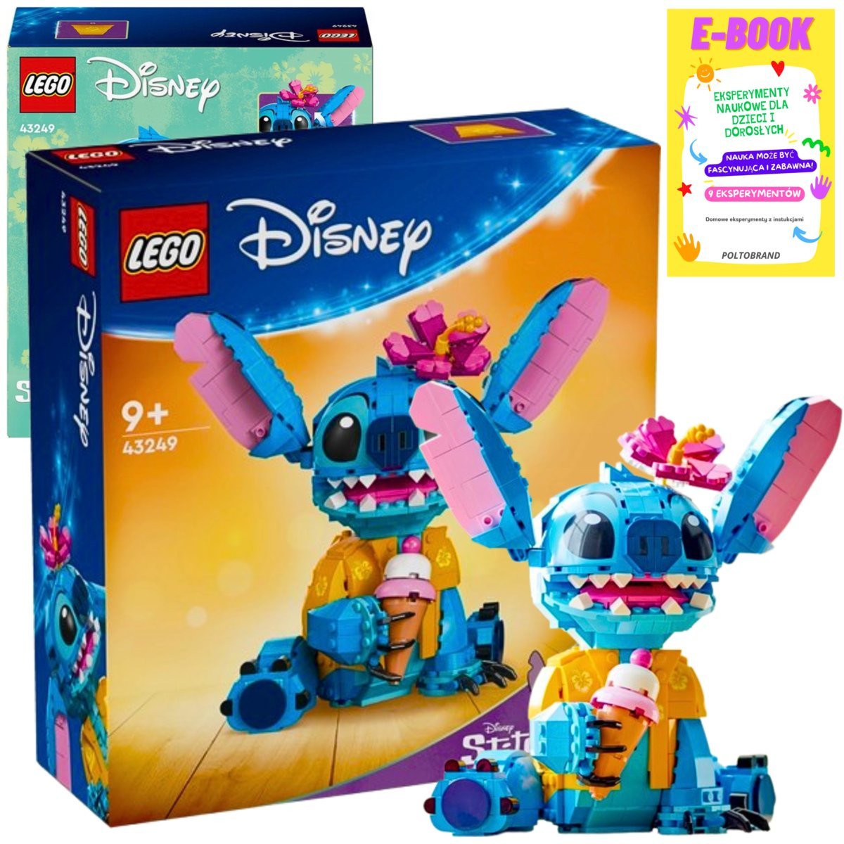 Lego Disney Stitch - Postać Stitch - Lego Prezent Dla Dziecka + Ebook