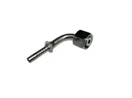 Akcesoria do hydrauliki siłowej - Zakuwka kątowa M14X1,5 na wąż 1/4" - lekka - miniaturka - grafika 1