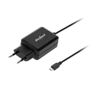Ładowarka sieciowa microUSB 2400 mA Rebel - Ładowarki do telefonów - miniaturka - grafika 1
