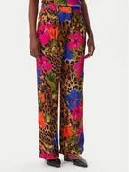 Spodnie damskie - Lola Casademunt by Maite Spodnie palazzo MS2514015 Kolorowy Wide Leg - miniaturka - grafika 1