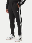 Spodnie sportowe męskie - adidas Spodnie dresowe 3-Stripes KE3562 Czarny Slim Fit - miniaturka - grafika 1