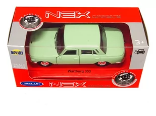 Wartburg 353 1:34 miętowy WELLY - Samochody i pojazdy dla dzieci - miniaturka - grafika 1