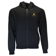 Bluzy męskie - Bluza z kapturem air jordan jumpman czarna - dc9606-010 - xl - miniaturka - grafika 1