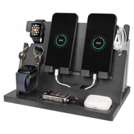 Biżuteria - akcesoria - DREWNIANY STOJAK NA AKCESORIA ORGANIZER TACA WYSTAWOWA - PIĘKNY PREZENT - miniaturka - grafika 1