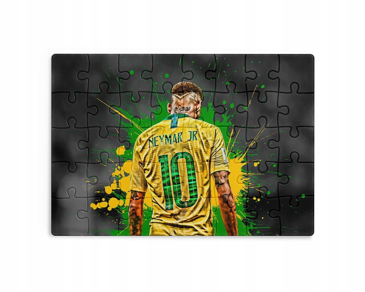 Puzzle 30/70/96/110 Elementów Sublimacja Eko Pudełko Neymar Różne Grafiki