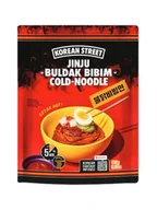Sosy w słoikach - Makaron Bibim w ostrym sosie buldak cold noodle gotowe danie instant w 6minuty - miniaturka - grafika 1
