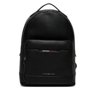 Torby na laptopy - Plecak Tommy Hilfiger Th Central Backpack AM0AM13483 Czarny - miniaturka - grafika 1