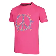 Koszulki męskie - Dare 2b dziecięcy szał bawełniany t-shirt z nadrukiem graficznym Cyber Pink Size 2 - miniaturka - grafika 1