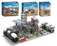 Klocki - ZESTAW KLOCKÓW KONSTRUKCYJNYCH 3w1 FABRYKA CHEMICZNA 2142 KLOCKÓW - miniaturka - grafika 1