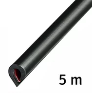Akcesoria motoryzacyjne - SAMOCHODOWA LISTWA OCHRONNA na Ranty Drzwi 5m czarna AG679F - miniaturka - grafika 1