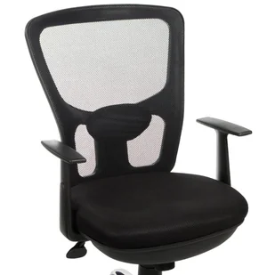 Fotel ergonomiczny CorpoComfort BX-4032EA Czarny - Krzesła i taborety kosmetyczne - miniaturka - grafika 1