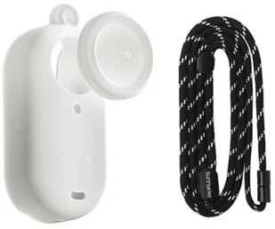 ETUI GUMOWE OSŁONA OCHRONNA ZE SMYCZĄ SUNNYLIFE DO INSTA360 GO 3S BIAŁE - Torby fotograficzne i futerały - miniaturka - grafika 1