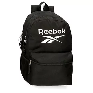 Reebok Boston Bagaż, Torba kurierska Dzieci, czarny, Mochila Escolar Doble Compartimento, Podwójny plecak szkolny - Plecaki szkolne i tornistry - miniaturka - grafika 1