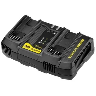 STANLEY Stanley Szybka ładowarka dwuportowa 18V Fatmax V20 (SFMCB24) - Ładowarki do elektronarzędzi - miniaturka - grafika 1