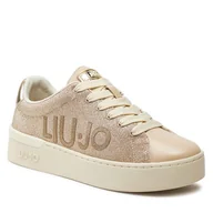 Sneakersy damskie - Sneakersy Liu Jo Silvia 99 BA4035 TX069 Złoty - miniaturka - grafika 1